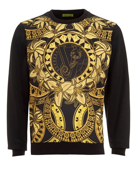 versace jeans men's sweatshirts